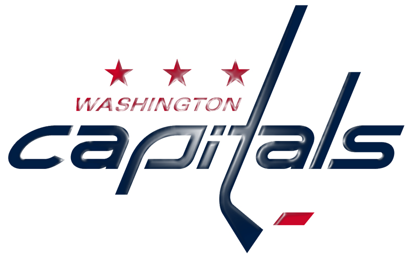 Washington Capitals Plastic Effect Logo iron on paper